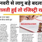 Land Registry New Rule 2026